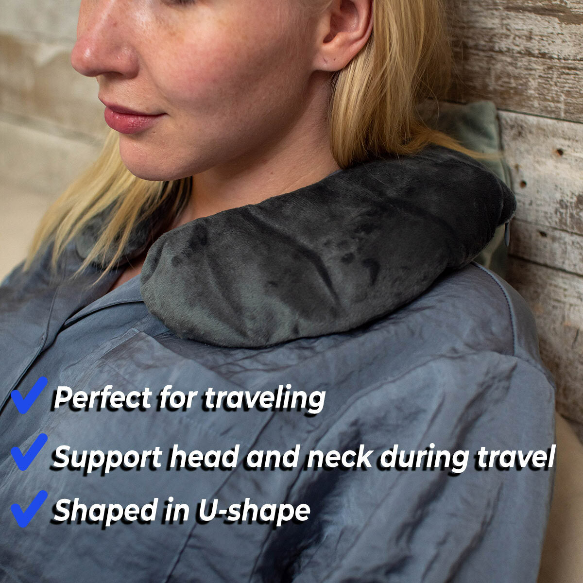
              Polar Night weighted neck pillow