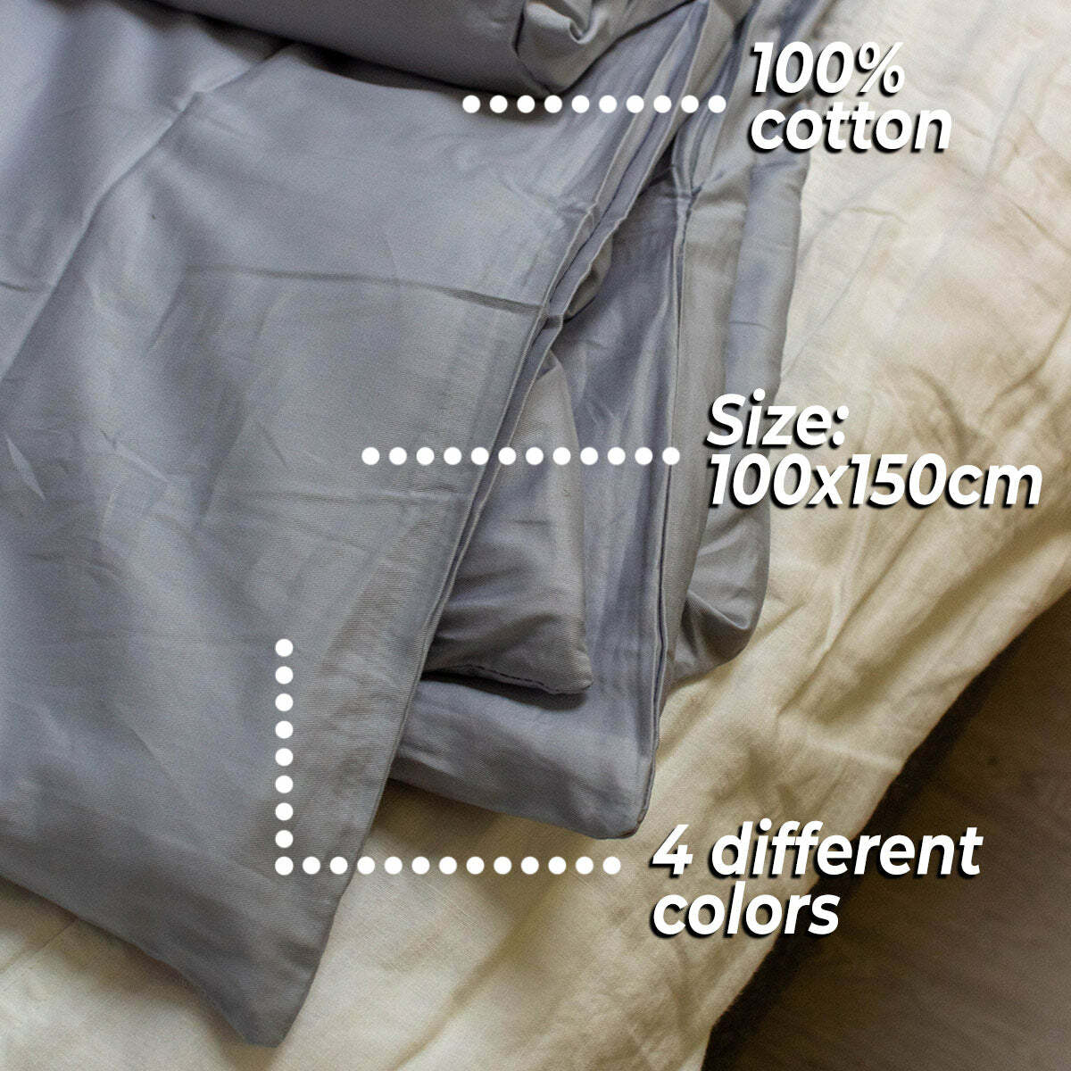 
              Polar Night Cotton Duvet Cover, 100x150cm