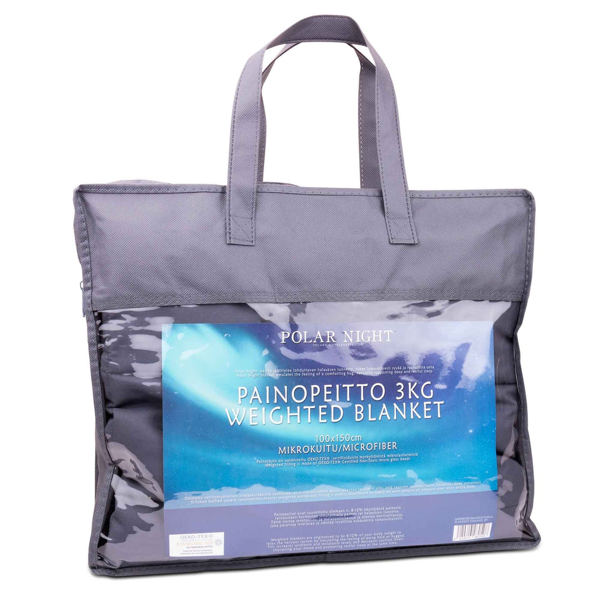 
              Polar Night Weighted Blanket 3-5kg, 100x150cm